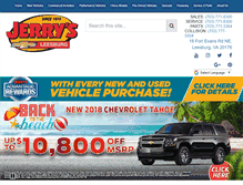 Tablet Screenshot of jerryschevy.com